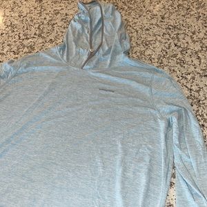 Thin pullover hoodie soft dri fit material